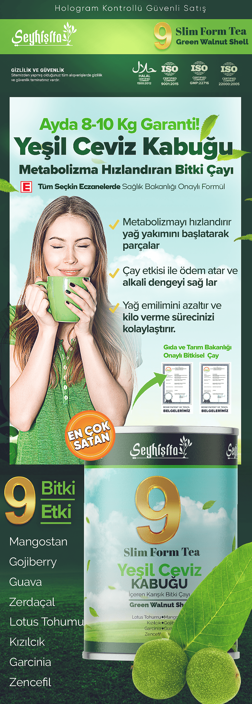 Yeşil Ceviz Kabuğu